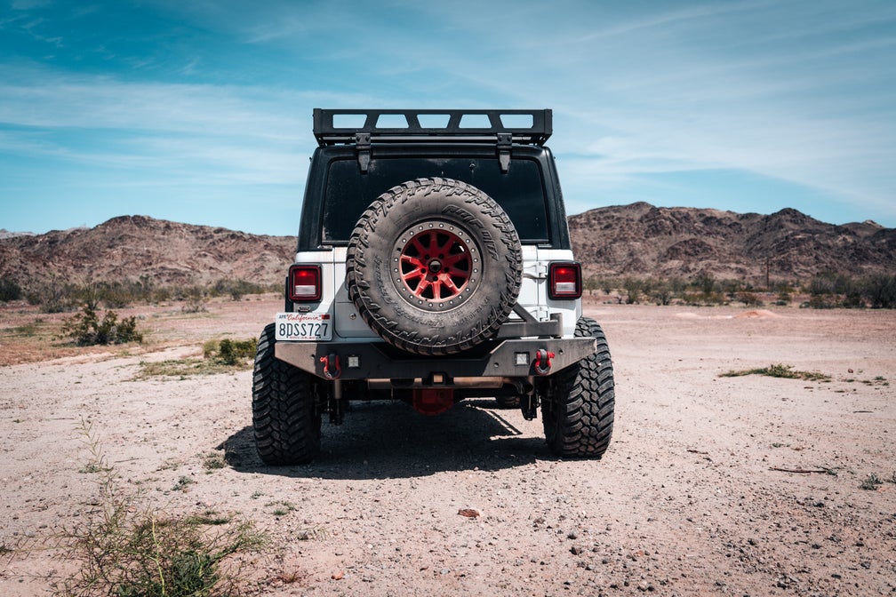 2018-2024 JEEP WRANGLER JL TIRE CARRIER SINGLE ACTION (FITS JL-2965/JL-2966 BUMPER)