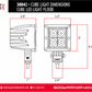 BLACKOUT LED CUBE FLOOD LIGHT