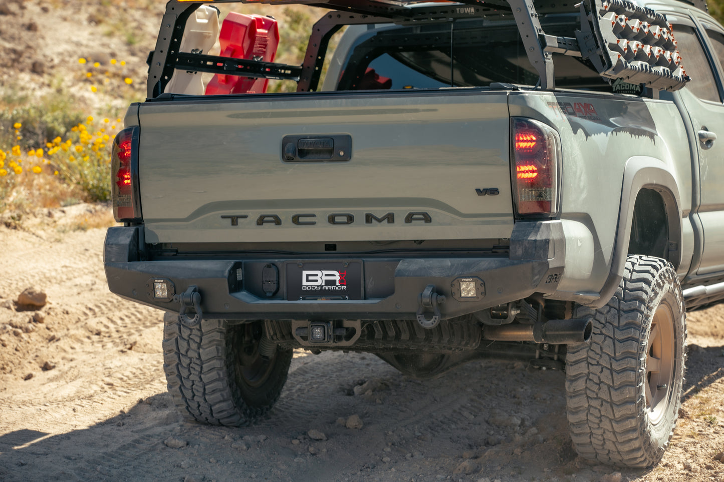 2016-2023 TOYOTA TACOMA DESERT SERIES REAR BUMPER