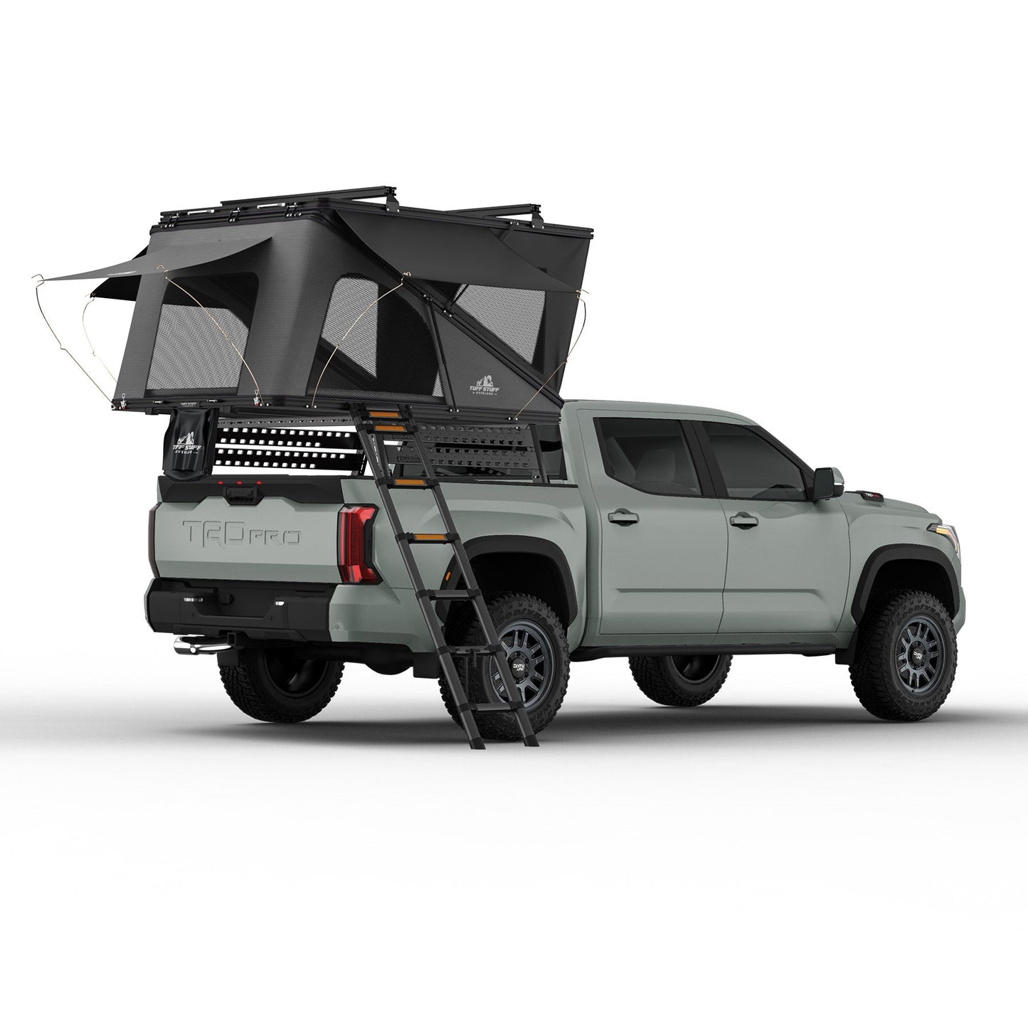 Tuff Stuff® Overland Alpine Fiftyone Aluminum Shell Roof Top Tent