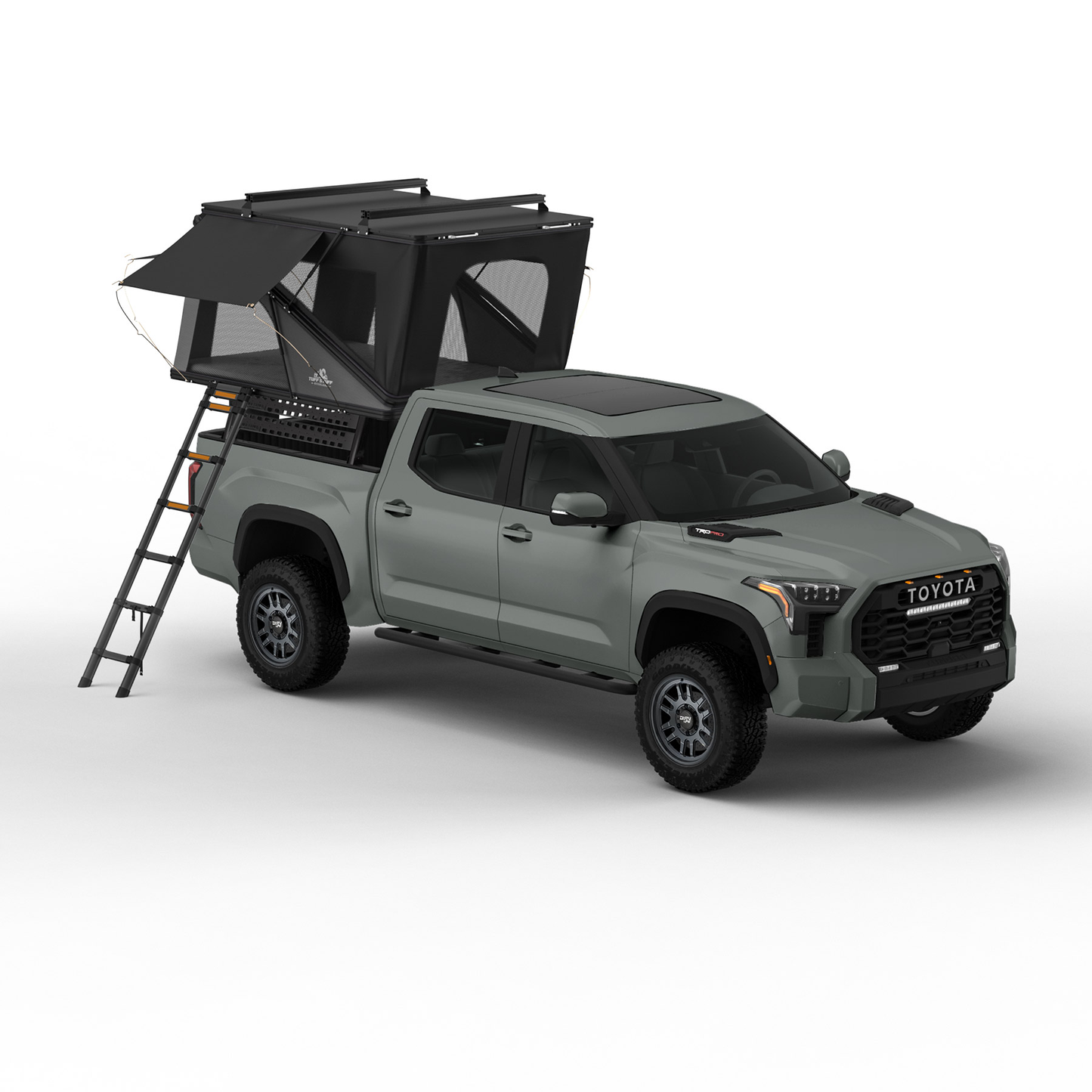 Tuff Stuff® Overland Alpine Sixtyone Aluminum Shell Roof Top Tent