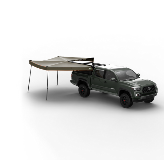 Tuff Stuff® Overland Awning, 270 Degree, Compact, Passenger Side, Kit With Mounting Brackets